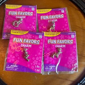 Amscan, Inc Fun Favors Silver Bracelet Charms